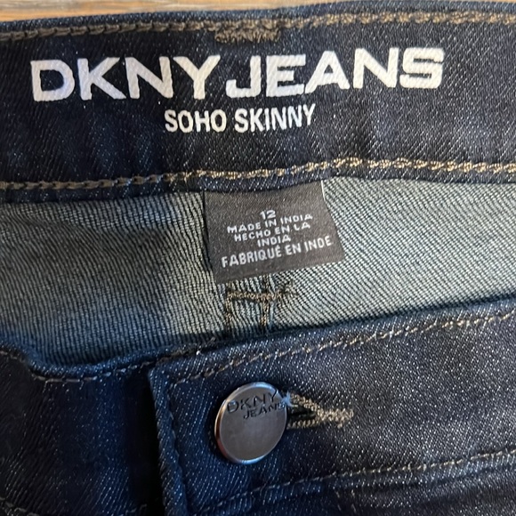 DKNY SoHo Skinny Jeans Sz 12 - Picture 4 of 5